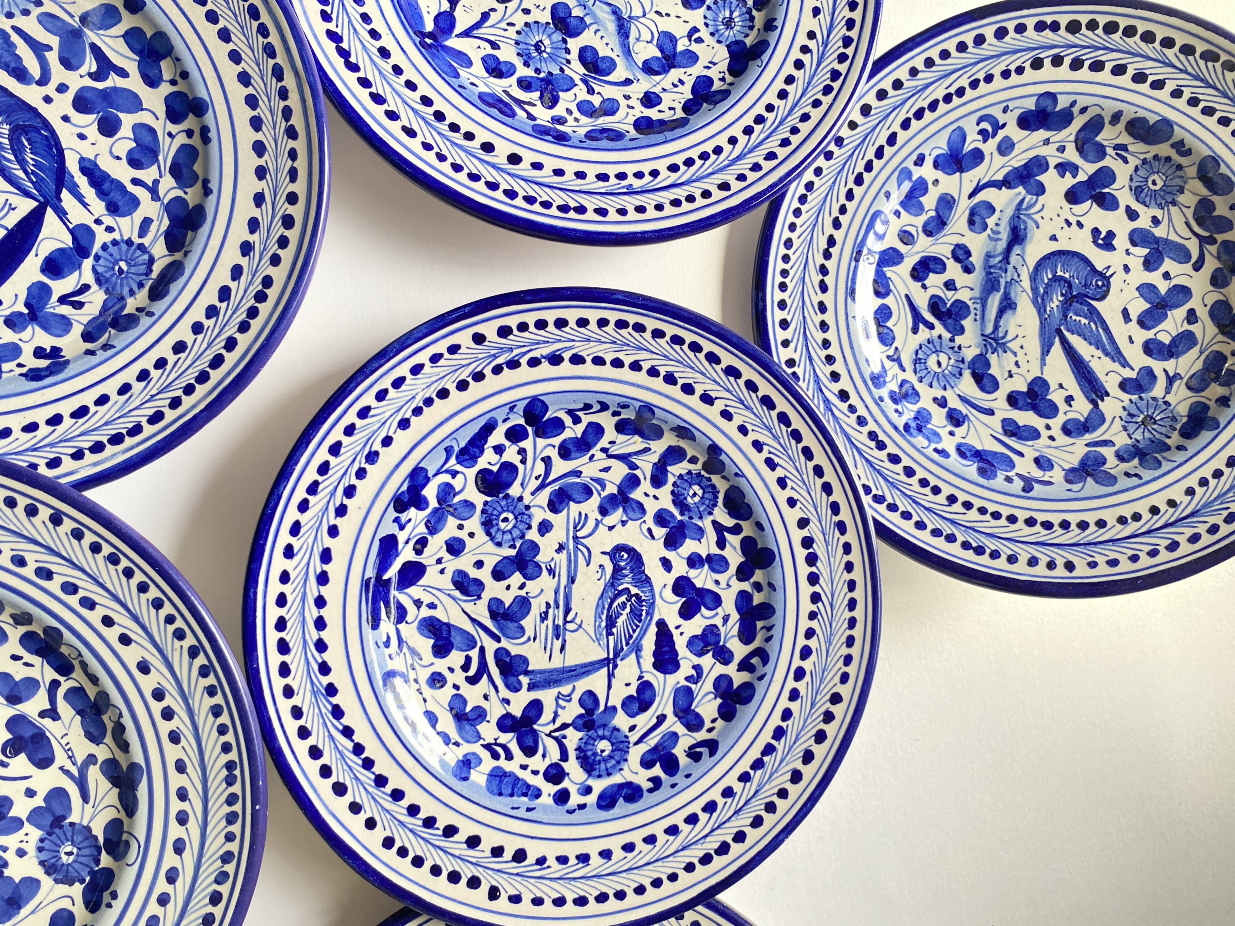 10 plates, Perugia in Italy