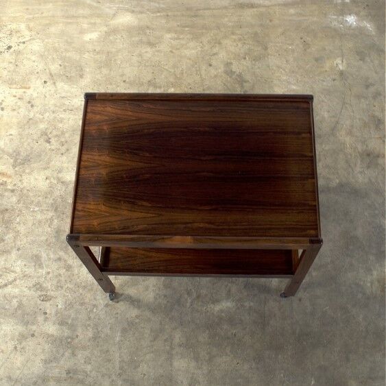 Serving rolling vintage rosewood - 1960