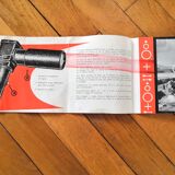 Luminous arrow lamp S.F.O.M design 70s