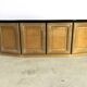 Vintage burl wood credenza, 1980s