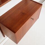 Teak shelving unit, Danish design, 1960s, production: Denmark