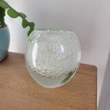Crystal sulphide candle holder