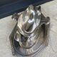 Magnificent Art Deco Silver Metal Sauce Boat by Georges Weinthal