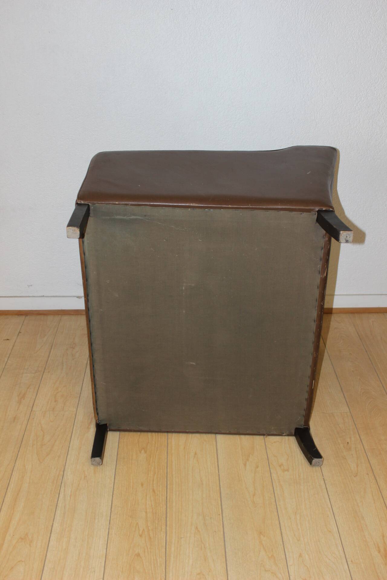 Pair of leather armchairs by Borge Mogensen circa 1970