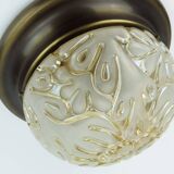 beautiful mid century CEILING FIXTURE plafoniere flush mount 1970