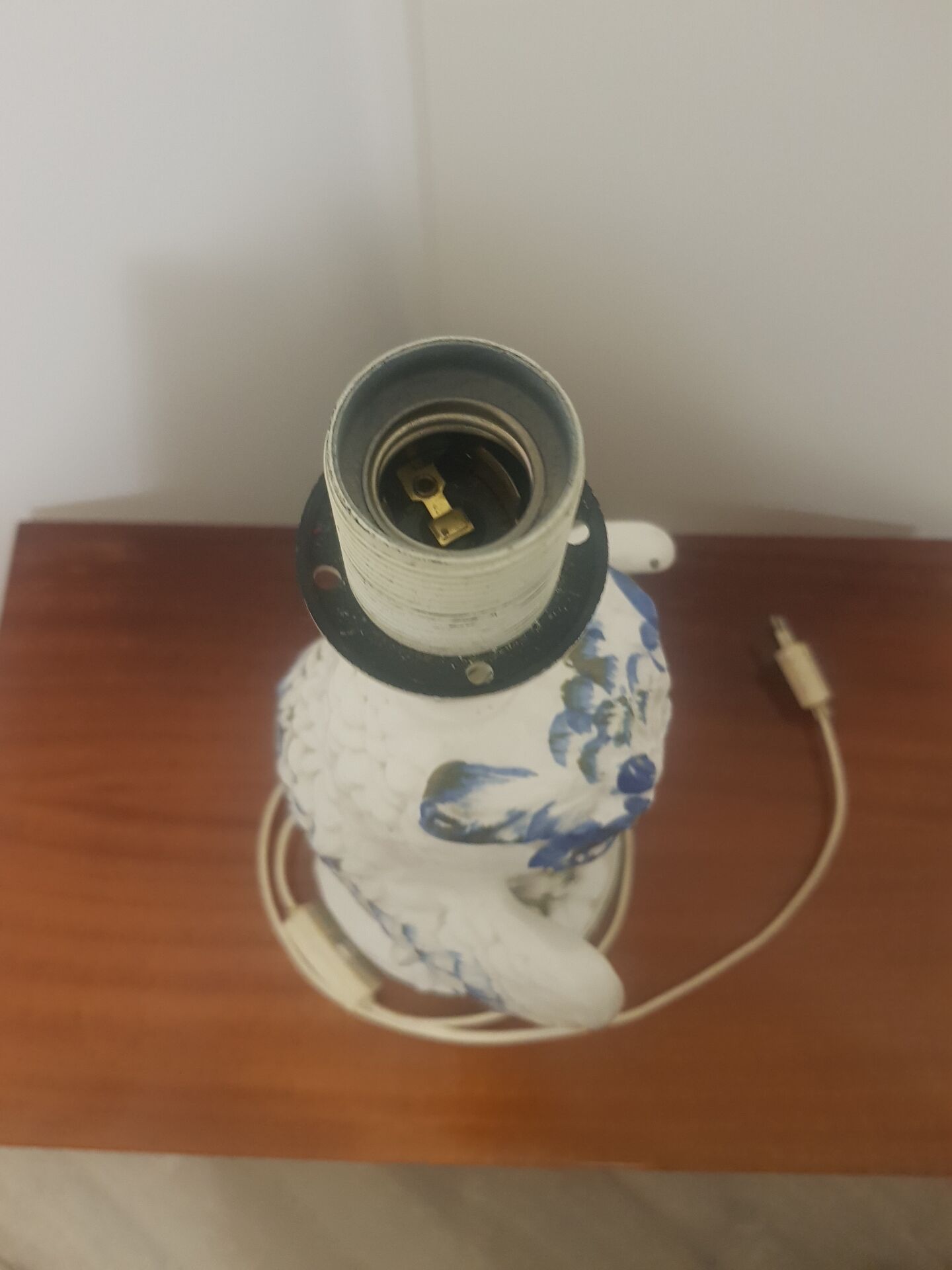 Great vintage owl lamp