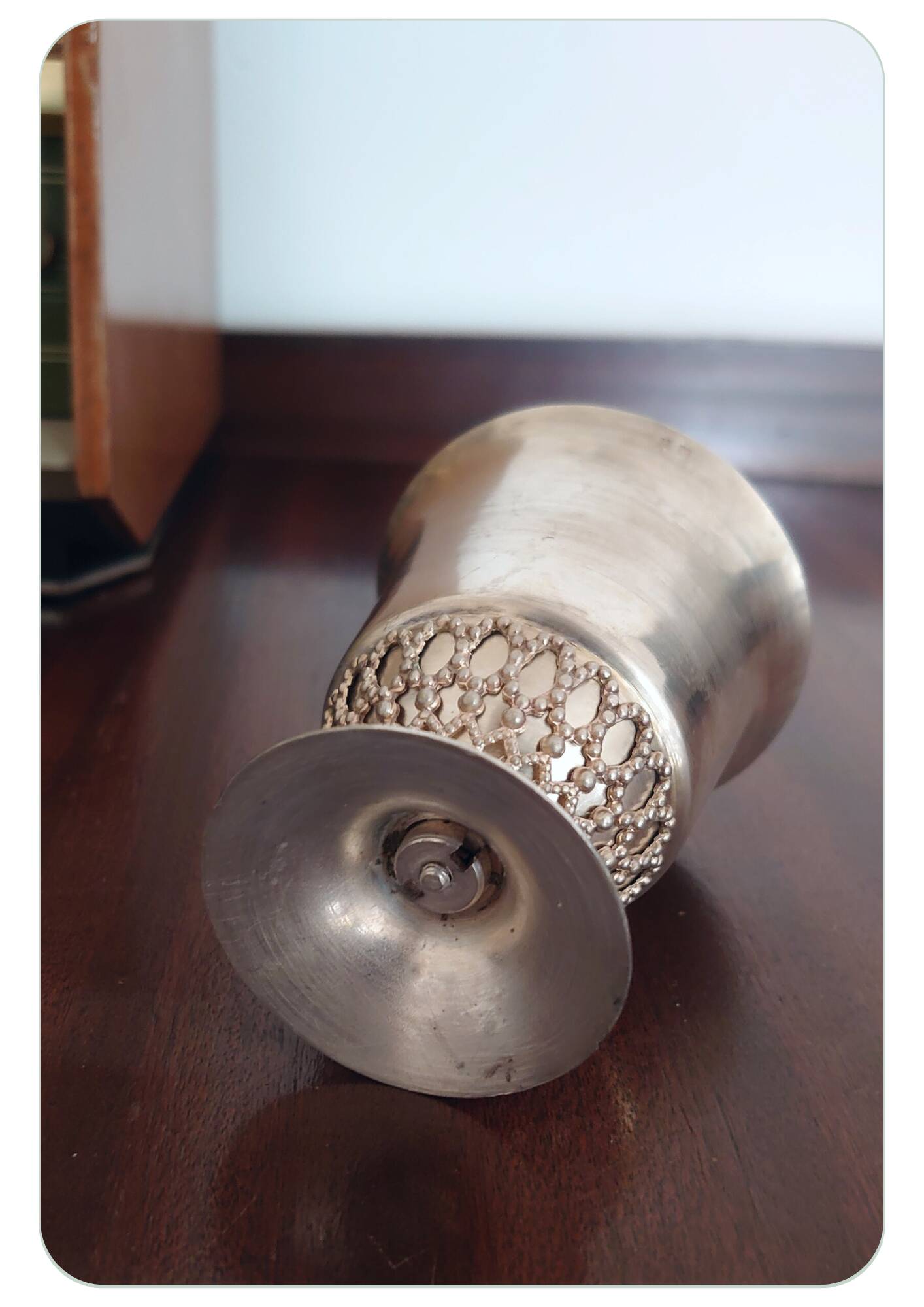 Silverplated Gobelet Stéphane Prudhomme stamped