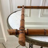 Barber mirror style bamboo XXth