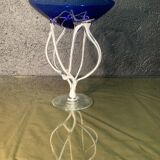 Murano, stretched glass standing cut. 1960