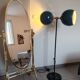 Vintage floor lamp double lighting