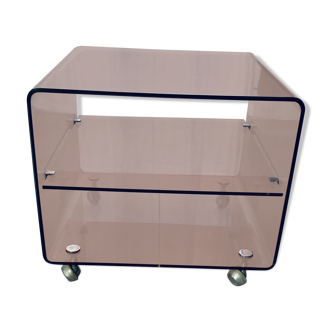 Plexiglas side table