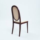 Thonet highback velvet chairs no 567 by Otto Prutscher