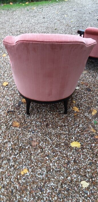 Pair of Napoleon III armchairs