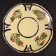4 Quimper earthenware saucers or plates
