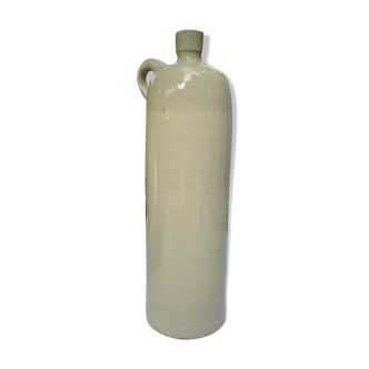 Bottle - hot water bottle in brilliant white sandstone XIX°