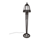 Lampadaire Art Nouveau en fer forgé, 1920
