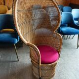 Emmanuelle rattan armchair