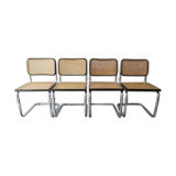 Set of 4 chairs by Marcel Breuer model Italian edition