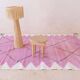 Tapis Kilim Rose - 256 x 186 cm