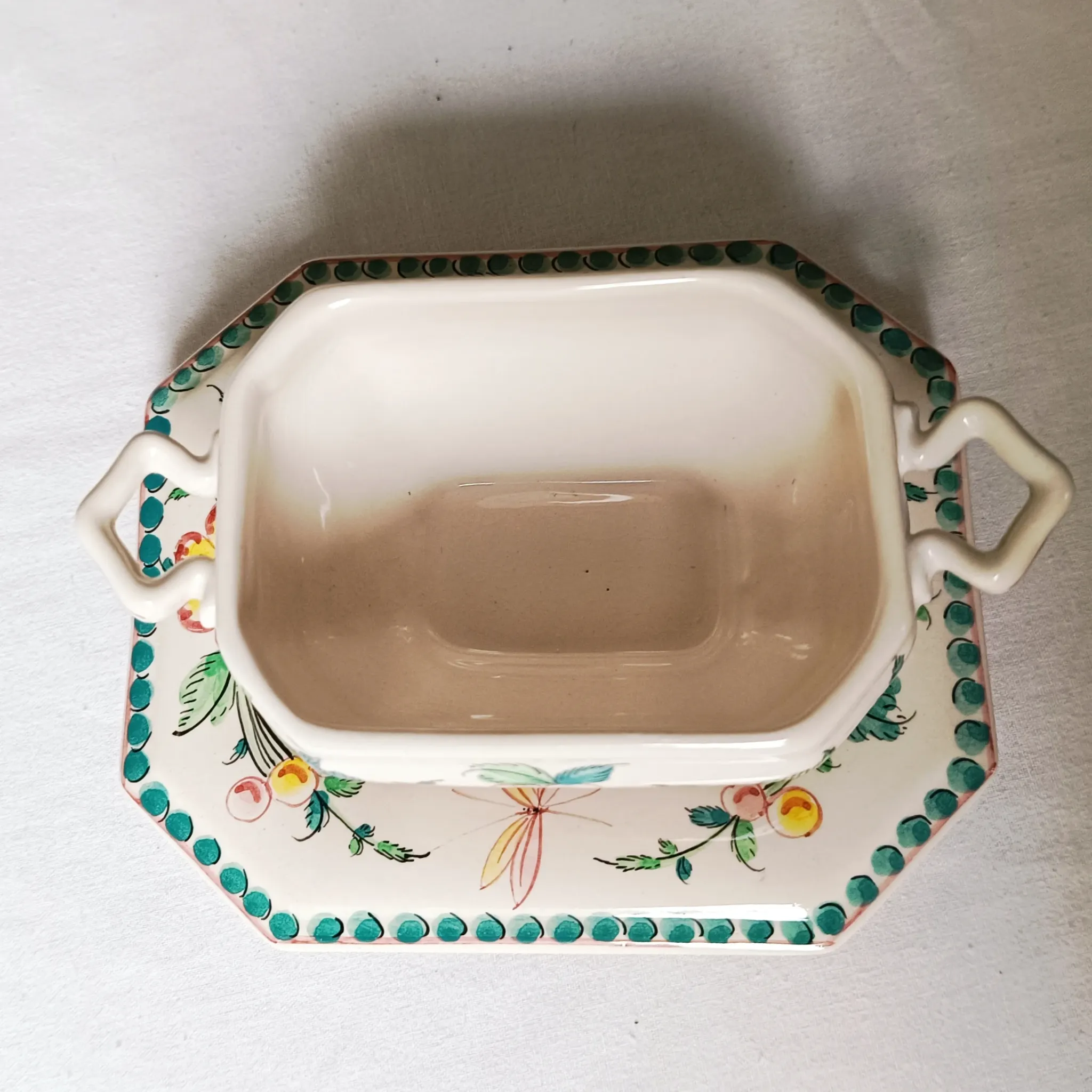 Saucière en faïence portugaise Anfora Águeda