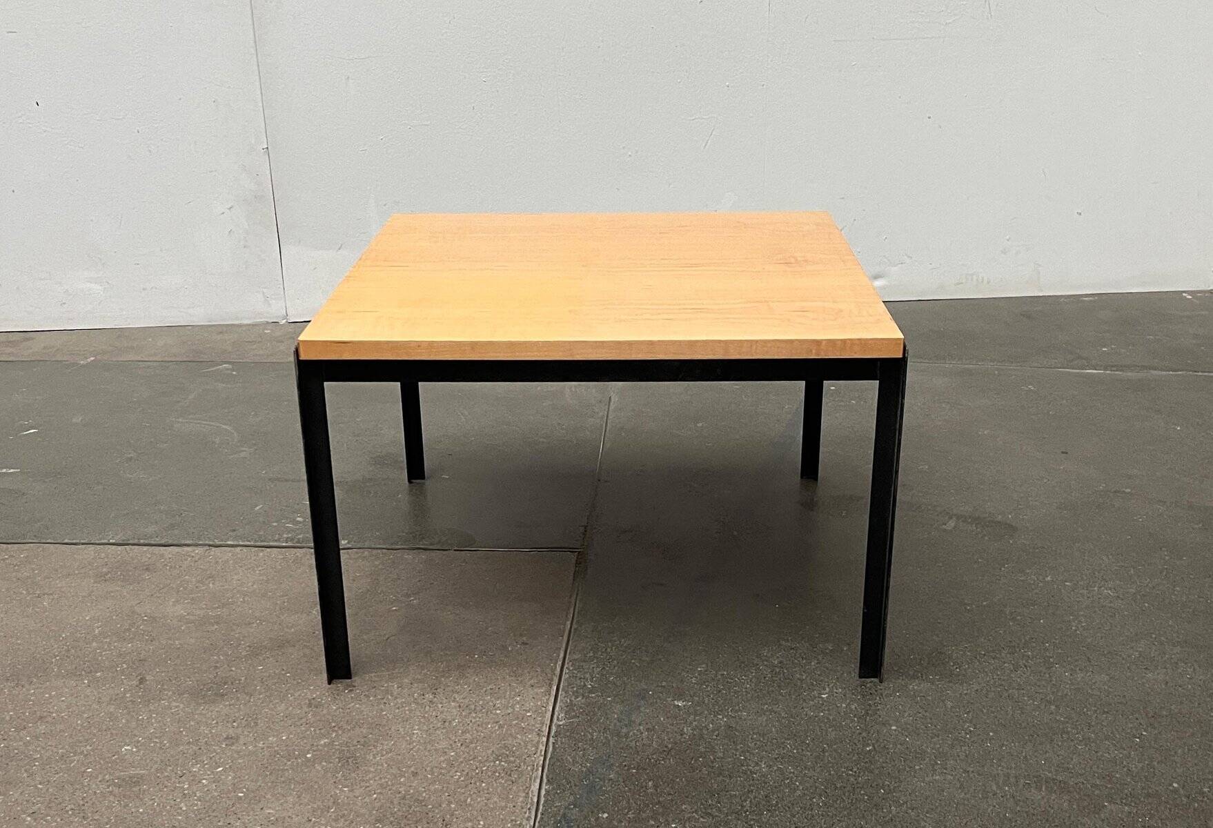 Mid-century minimalist side table model T-Angle 306 by Florence Knoll for Knoll International, 1950s.