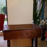 Wooden table with extensions