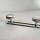 Vintage chrome metal coat stand