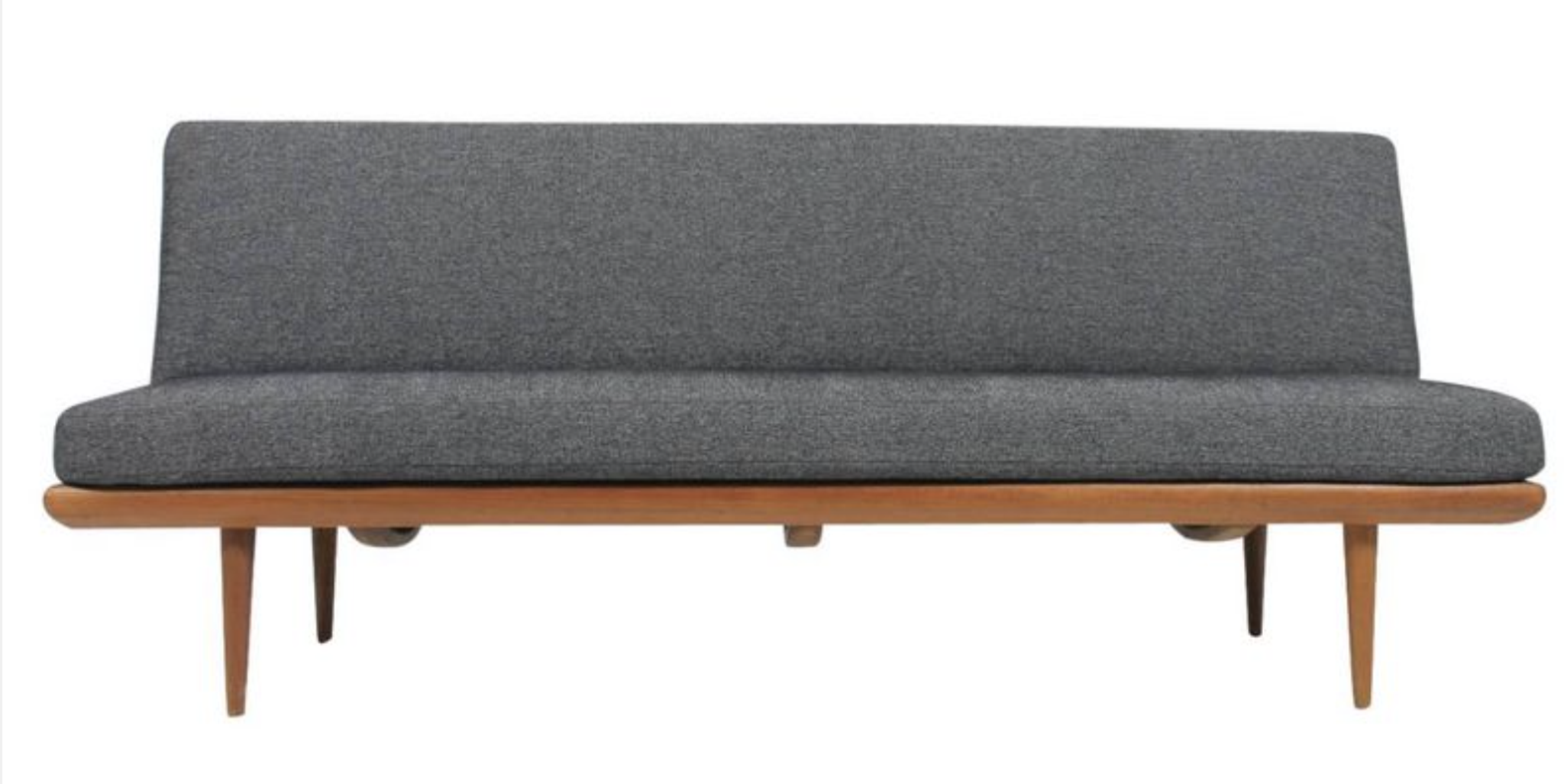Danish Minerva daybed by Peter Hvidt & Orla Mølgaard-Nielsen for France & Søn, 1957
