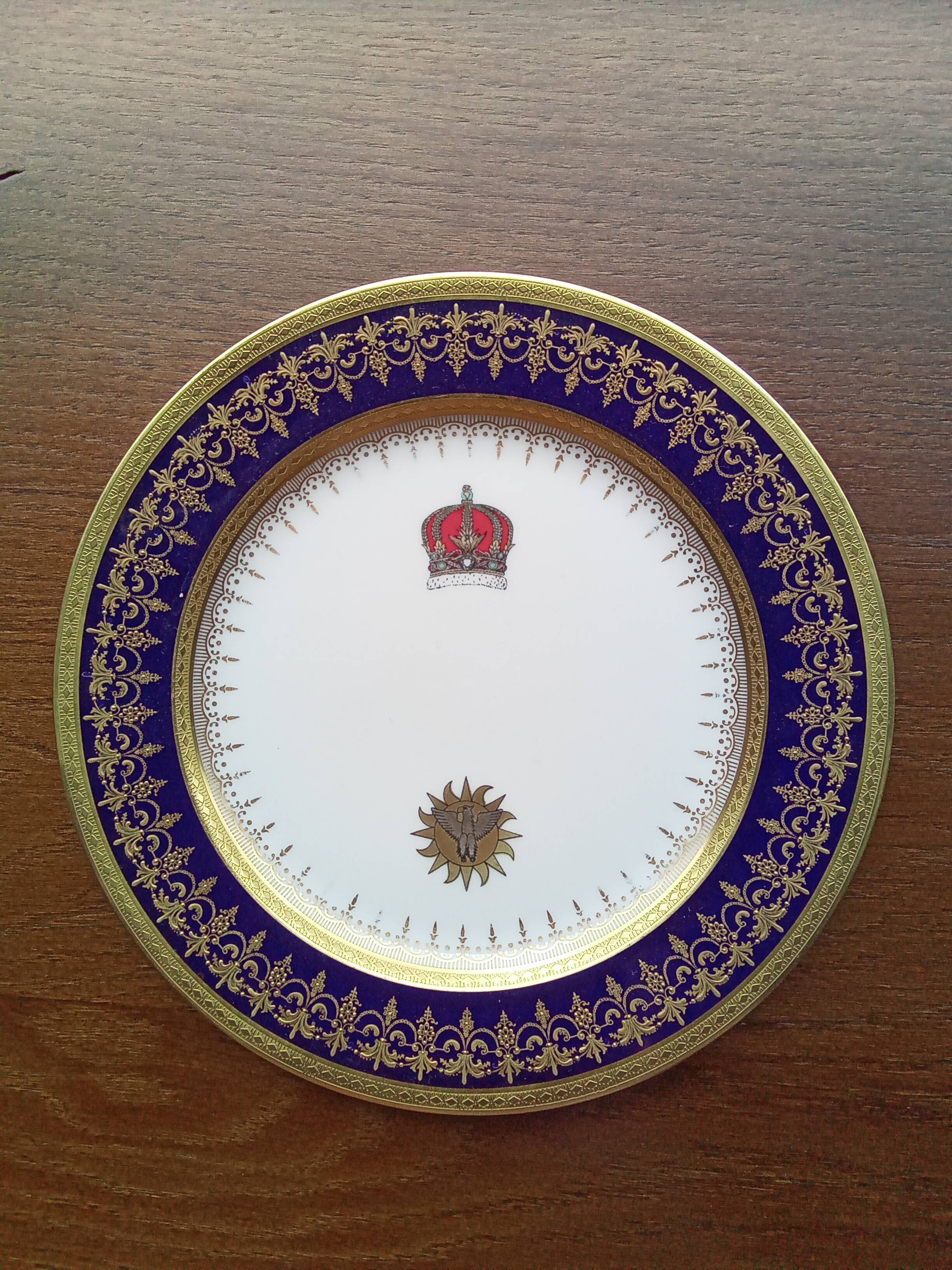 Set of Bokassa plates