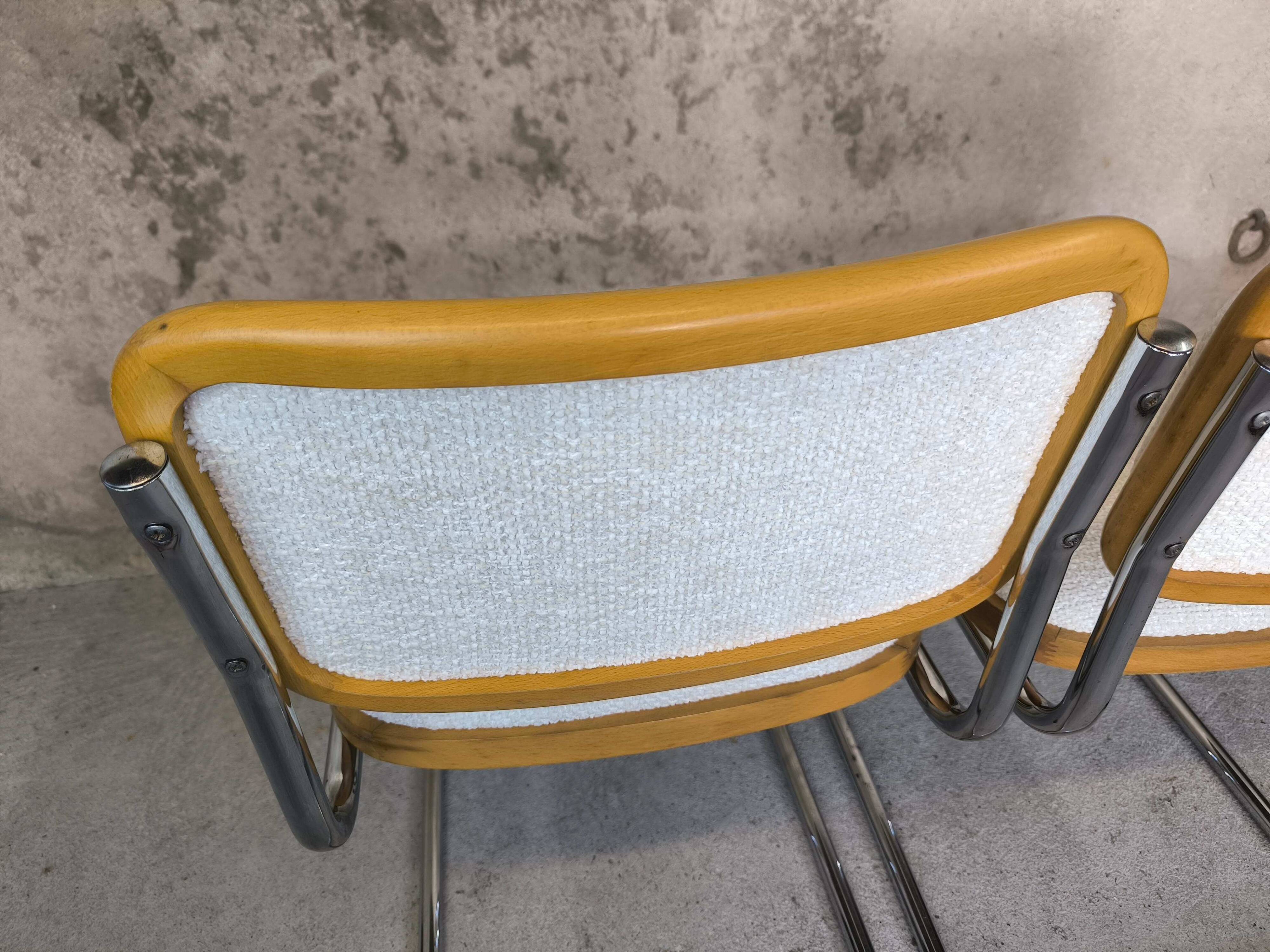 Vintage Breuer Cesca chair pair