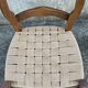 Louis Philippe chair, woven seat, late 19th century.