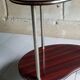 Table d'appoint forme haricot tripode en formica