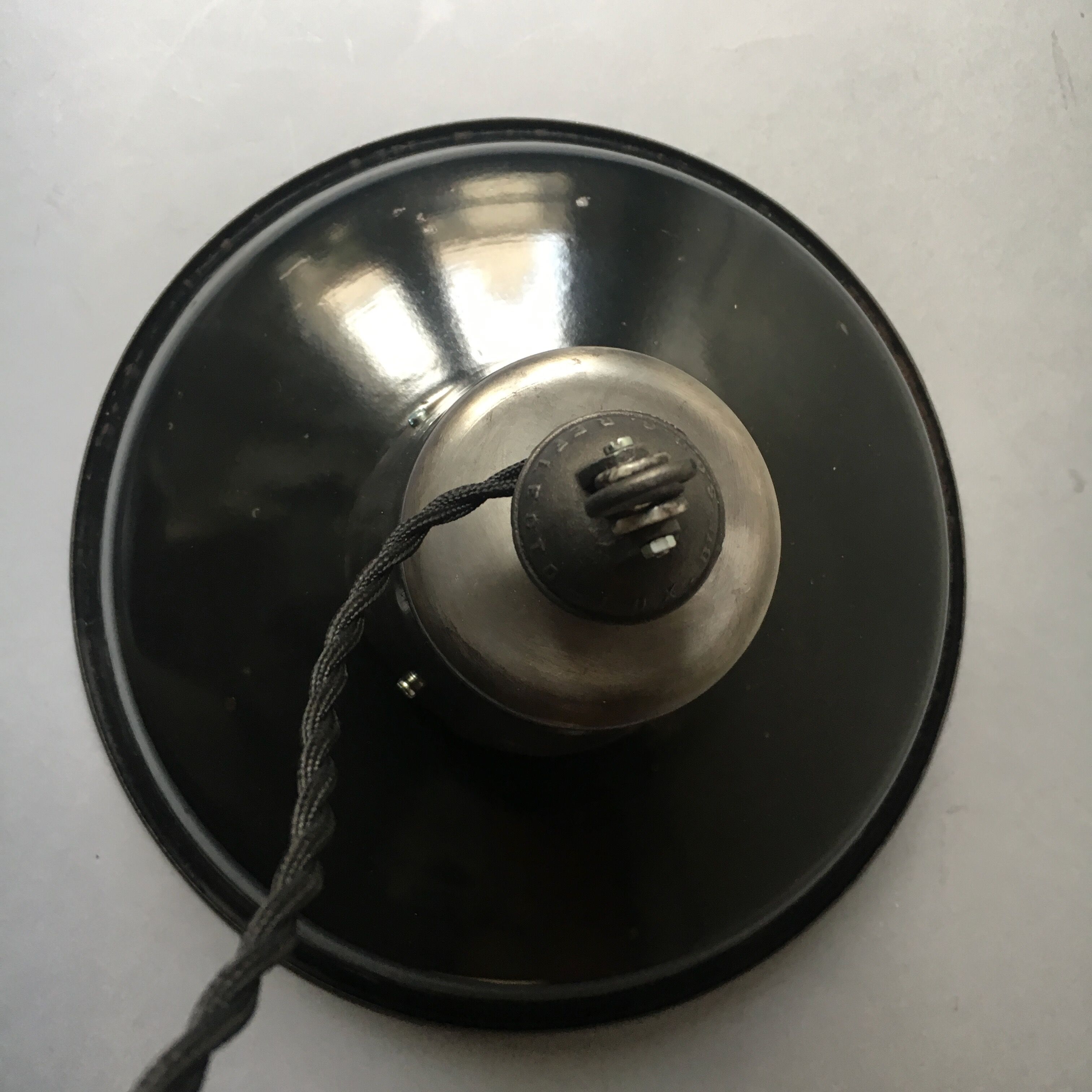 Old hanging lamp factory workshop industrial reflecto lux
