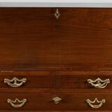 Commode scribanne en acajou massif, époque Géorgienne, Angleterre, XVIIIème s.