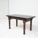 Console en chêne et pierre français antique, 1880
