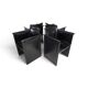 Arrben Solaria leather dining chairs, set of 4 by Tito Agnoli, 1970