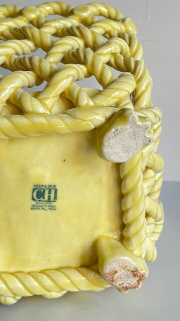 Vintage Braided Cache-Pot
