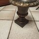 Medici vase 30 cm in cast iron 19th century  
Golden patina