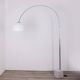 Vintage 70's arc lamp adjustable italian design