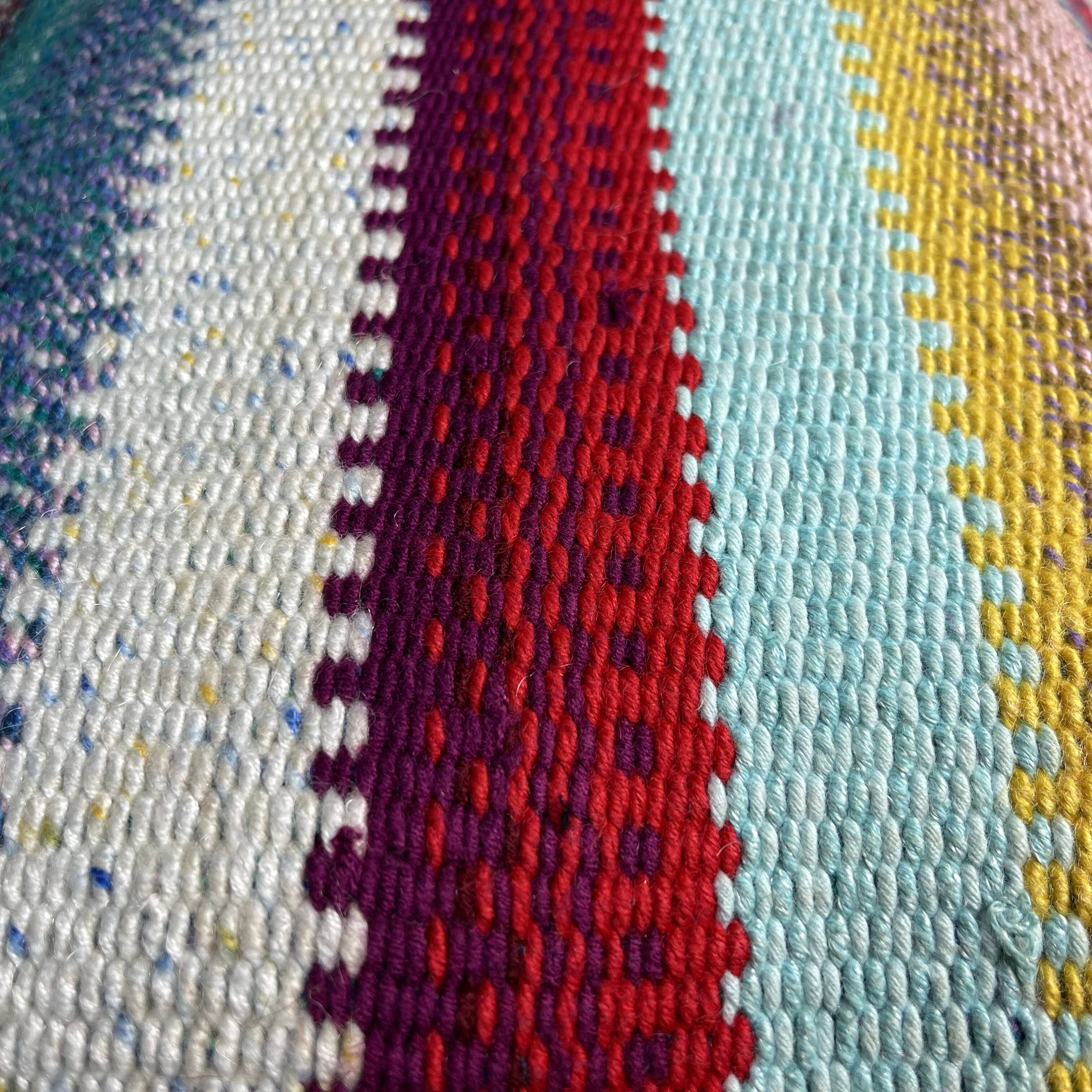 Vintage turkish handmade cushion cover , 30 x 50 cm