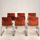 Set of 6 Vintage Thur Op Seat Chairs – Pagholz 1960s