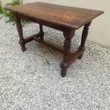Table basse en chêne XIX siècle