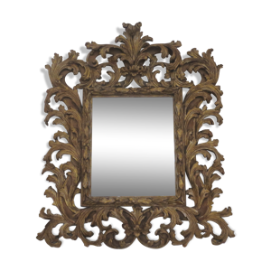 Miroir vintage biseaute