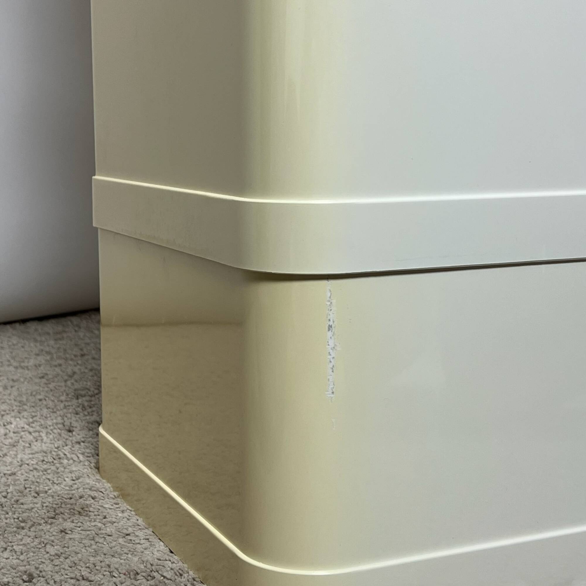 Olaf von bohr chest of drawers model 4964 by kartell - space age design, 70s