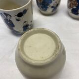 Set of 6 cups in Chinese sandstone