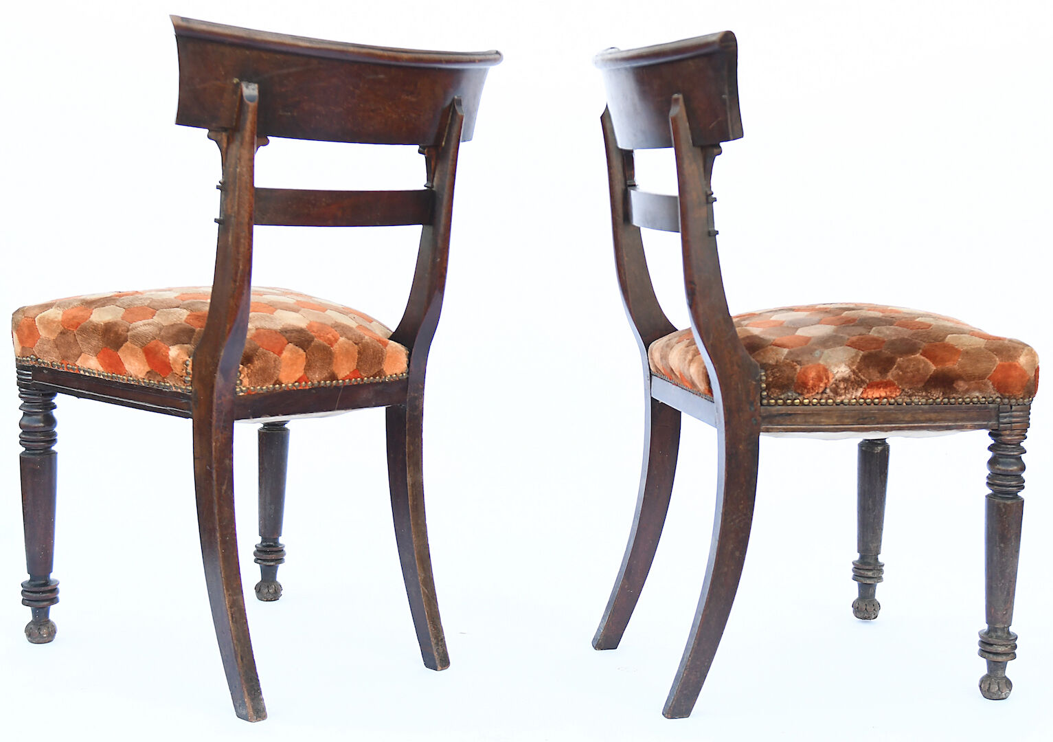 Paire de chaises anglaises