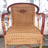 Fauteuil rotin