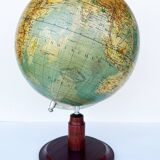 Large Earth globe 40s - Art Deco - Columbus Berlin  50 cm H