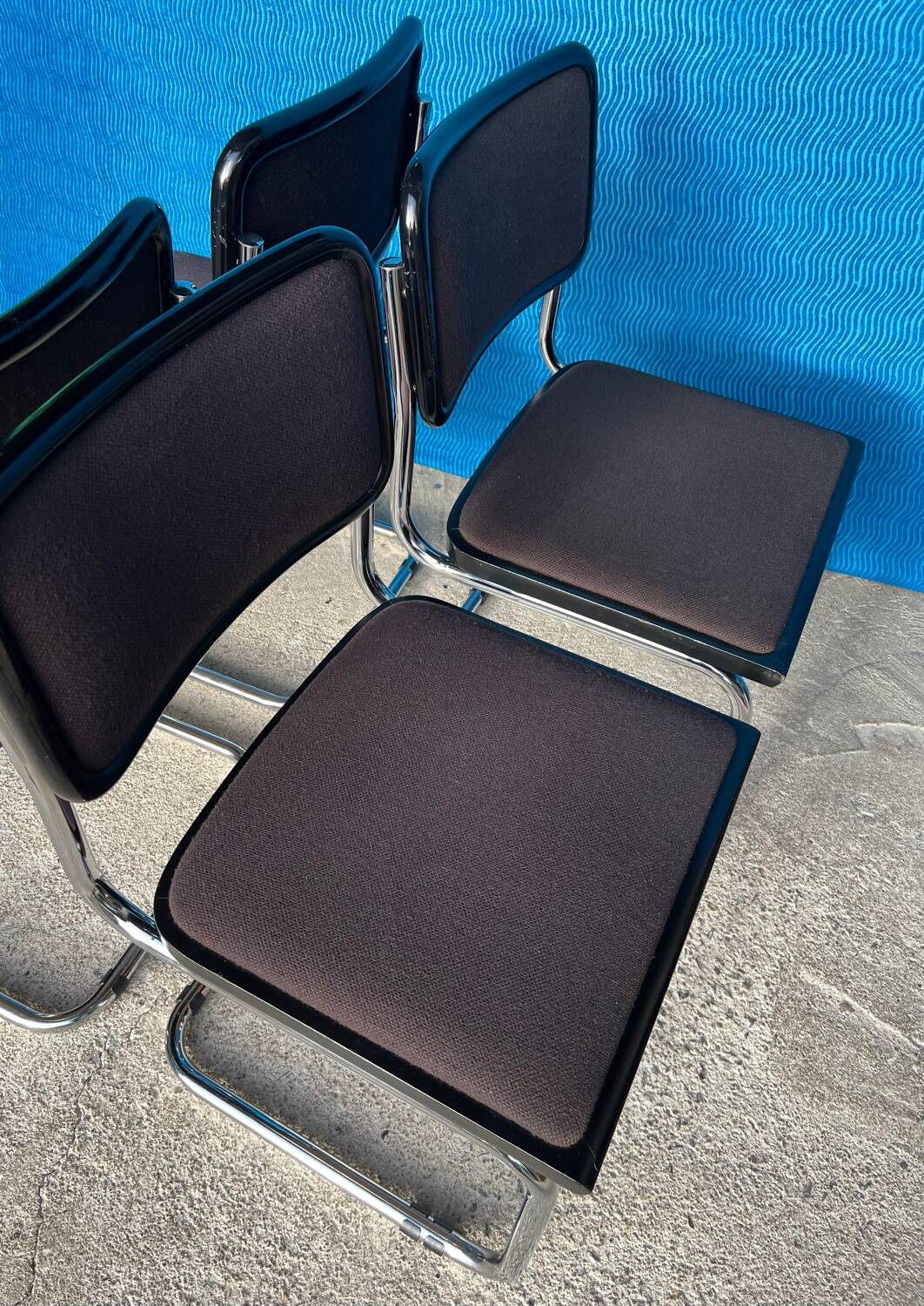 ENSEMBLE DE 4 CHAISES MARCEL BREUER