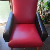 Set of an armchair and a sofa from the 50s